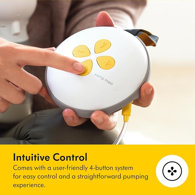 Medela Swing Maxi Hands-Free Double Electric Breast Pump, Easy and Intuitive - Image 9