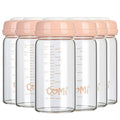 COMI Wide Neck Glass Breastmilk Collection n Storage Bottle, 8oz by COMI
