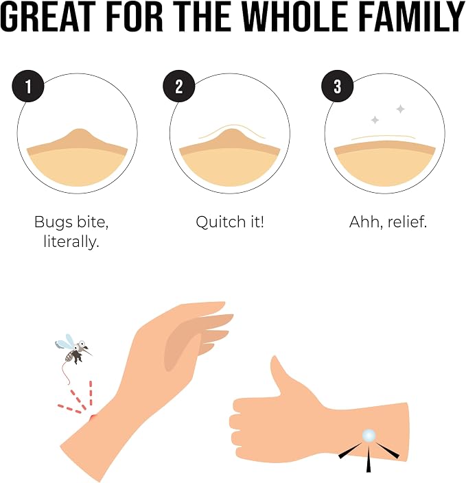 quitch Bug Bite Itch Relief Patch Kids, Bug Bite Patch, Summer Travel Essentials - Image 9