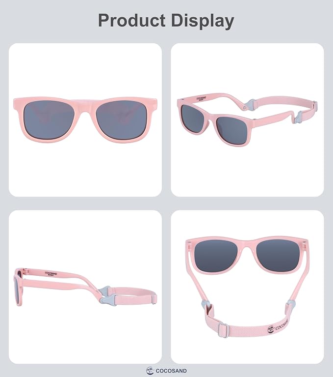 COCOSAND Flexible Baby Sunglasses - Image 8