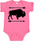 inktastic Buffalo Cute Animal Western Baby Bodysuit by Inktastic
