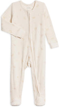 Colored Organics Baby Zip-Up Footed Sleeper by ColoredOrganics