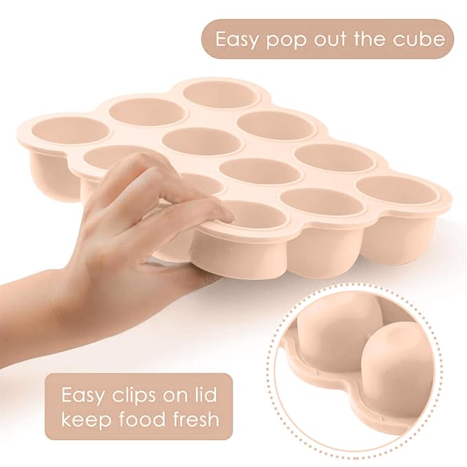 Samuelworld Baby Food Storage Container, 12 Portions x 2.5oz - Image 5