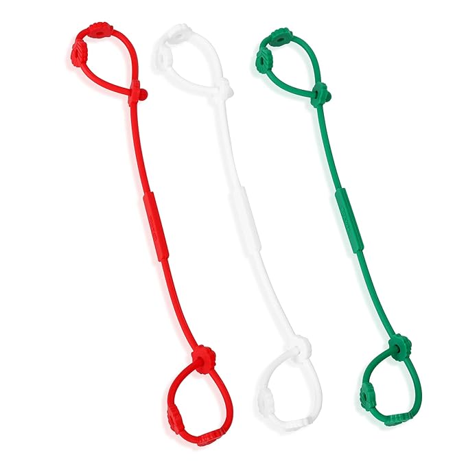 3pcs Toy Safety Straps, Socub Silicone Adjustable Baby Pacifier Teether Straps by Socub