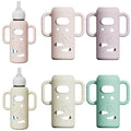 4 Pack Silicone Sleeves for Dr. Brown's Glass Bottles by AYHIT