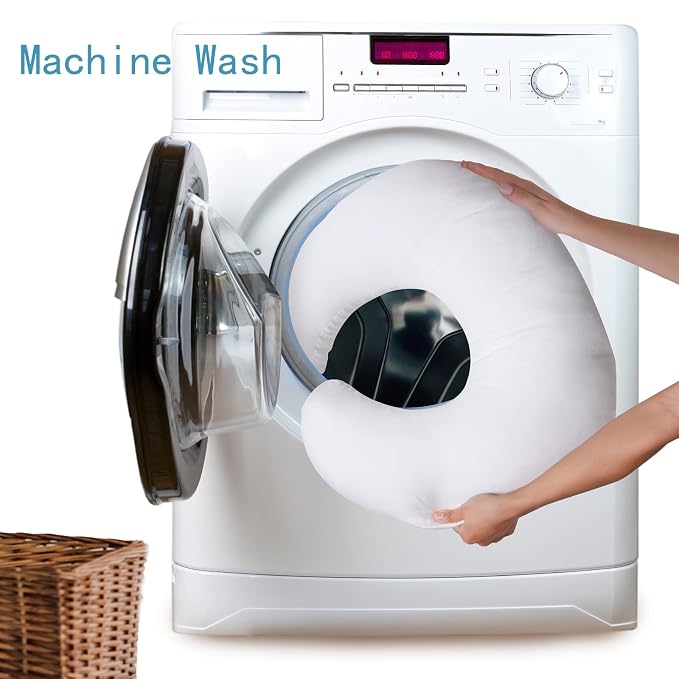 Nursing Pillow and Positioner, Breastfeeding, Bottle Feeding, Baby Sitting - Image 6
