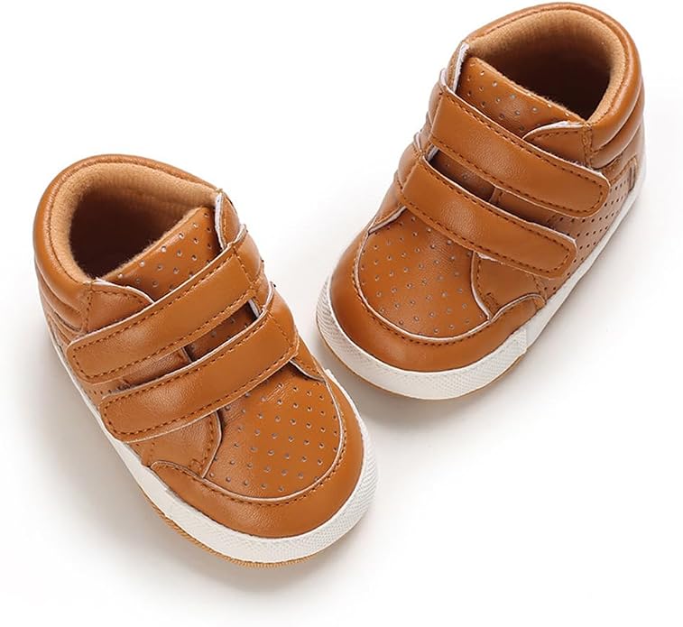Clowora Baby Boys Girls Shoes Non-Slip Rubber Sole Sneakers Infant First - Image 6