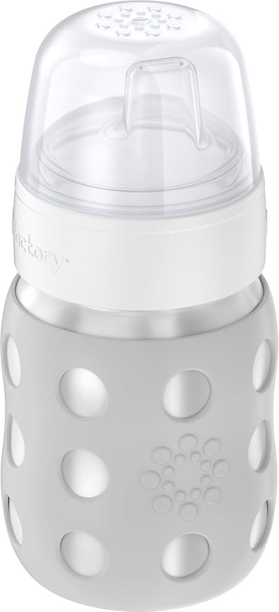 Lifefactory 8-Ounce Stainless-Steel Vacuum-Insulated Wide-Neck Baby Bottle - Image 2