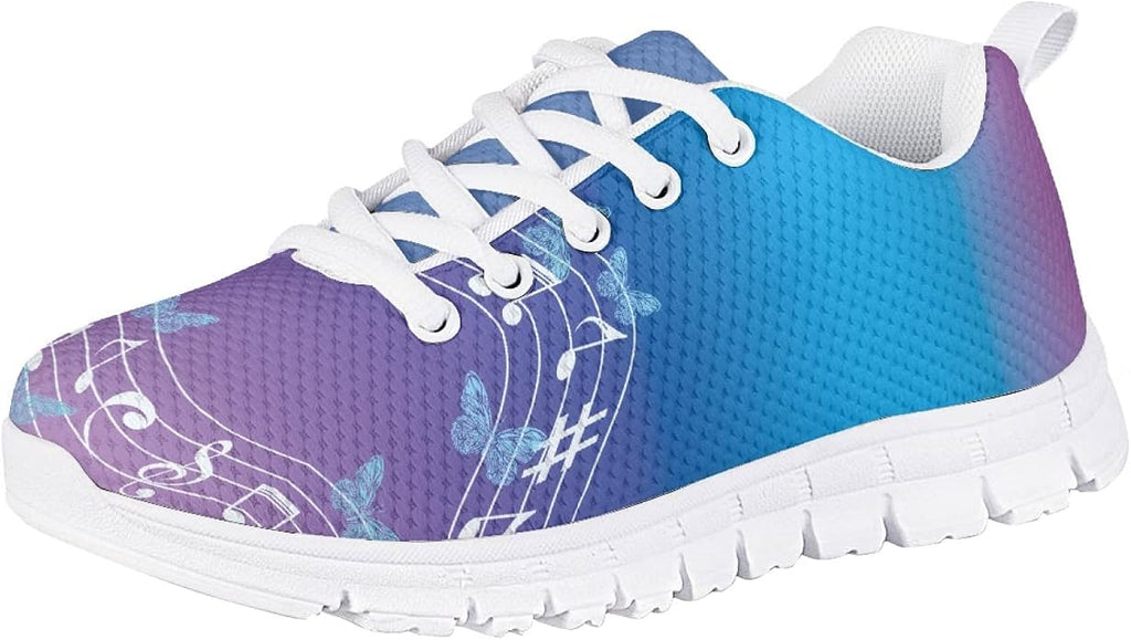 MARSVOVO First Shoes for Walking Boy Girl Athletic Lightweight Flexible Lace-up - Image 3