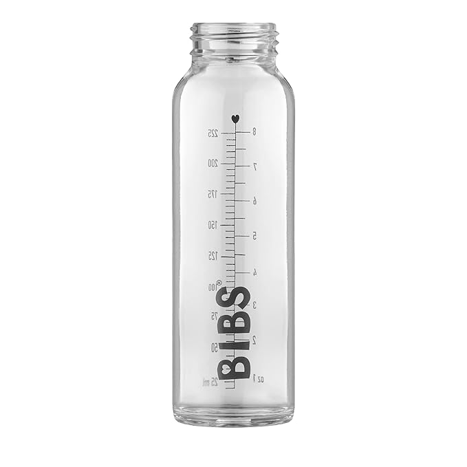 BIBS Glass Bottle 225ml | Made in Denmark by BIBS