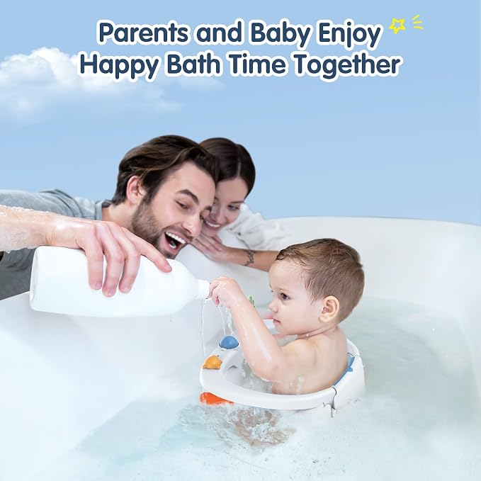 Baby Bath Seat for Babies 6 Months & Up, Non-Slip - Image 7