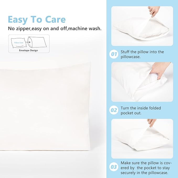 TILLYOU Toddler Pillowcase 2 Pack - Image 5