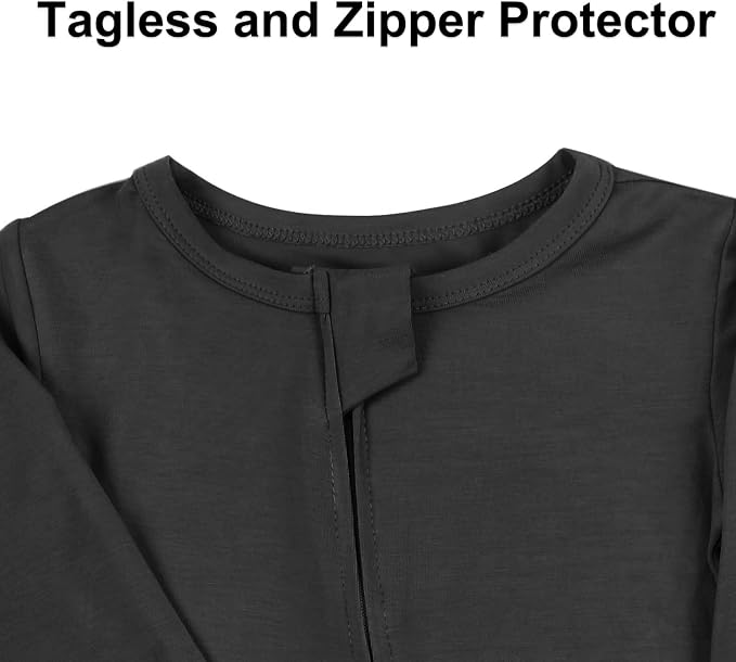 Aablexema Baby Footless Pajamas Zipper - Image 4
