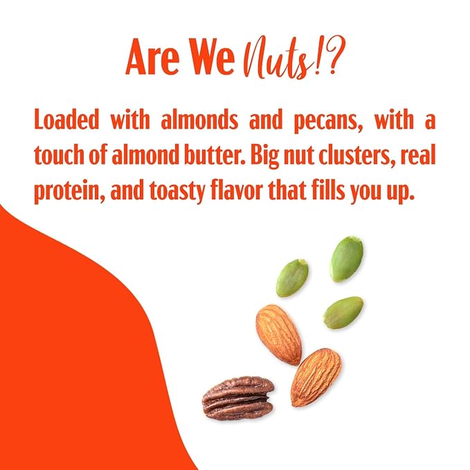 TGB Maple Pecan Granola, Crunchy Almond Butter Clusters, Low Sugar, Gluten Free - Image 4