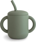 mushie 100% Silicone Training Cup & Straw by mushie