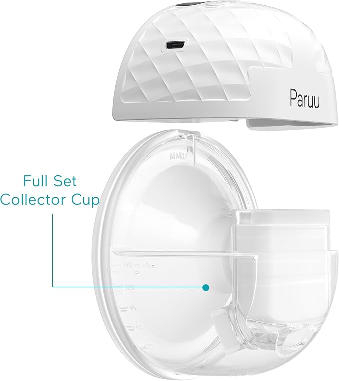 Paruu P10 Full Set Collector Cup, Original Breast Pump Parts, Wearable Breast - Image 5
