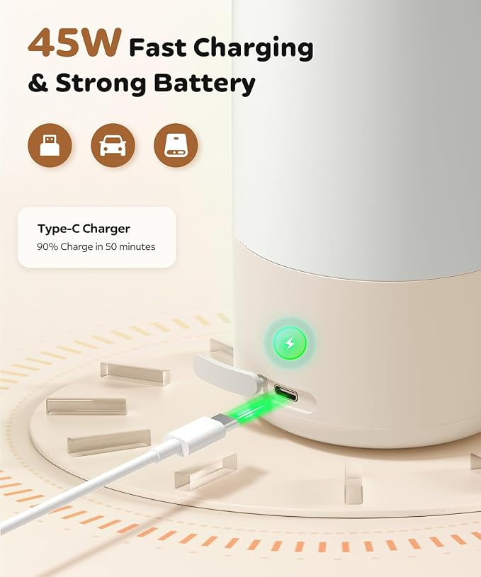 Portable Bottle Warmer for Travel, Milk Warmer for Breast Milk Formula & Water - Image 4