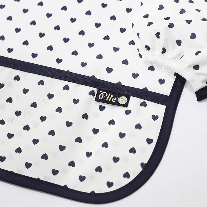 Long Sleeve Waterproof Bib for Toddlers – Feeding Smock for Baby Mealtime - Image 2