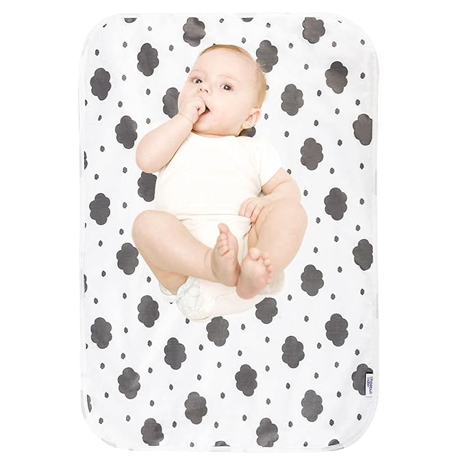 Baby Diaper Changing Pad, 21 5/8" x 31.5" Waterproof Changing Pad Liners 2Pack by PHOEBUSBABY