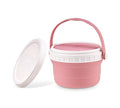 No Spill Silicone Toddler Snack Containers, Detachable Silicone Flap by Tegion