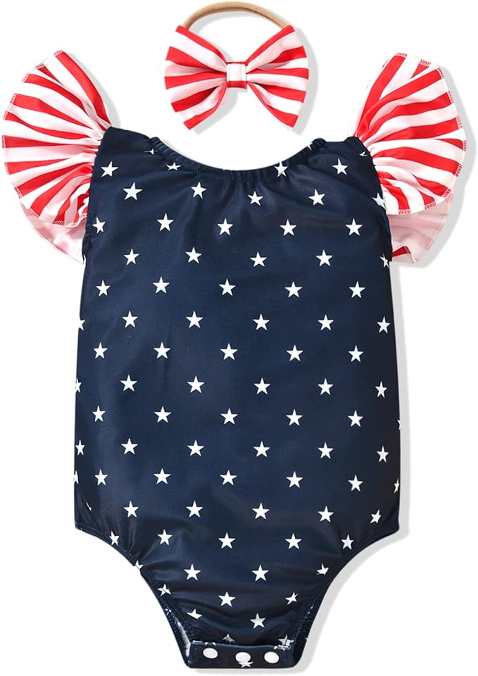 Toddler Girl Baby Ruffles Mermaid Fish Scale Swimsuit One Piece Swimwear by Hiha