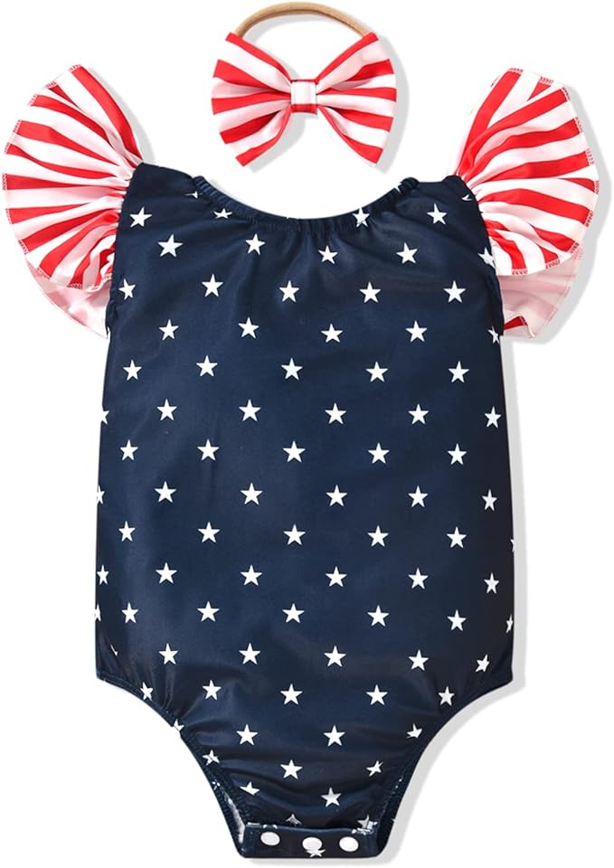 Toddler Girl Baby Ruffles Mermaid Fish Scale Swimsuit One Piece Swimwear by Hiha