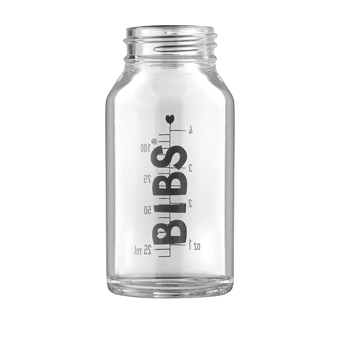 BIBS Glass Bottle 110ml | Made in Denmark by BIBS