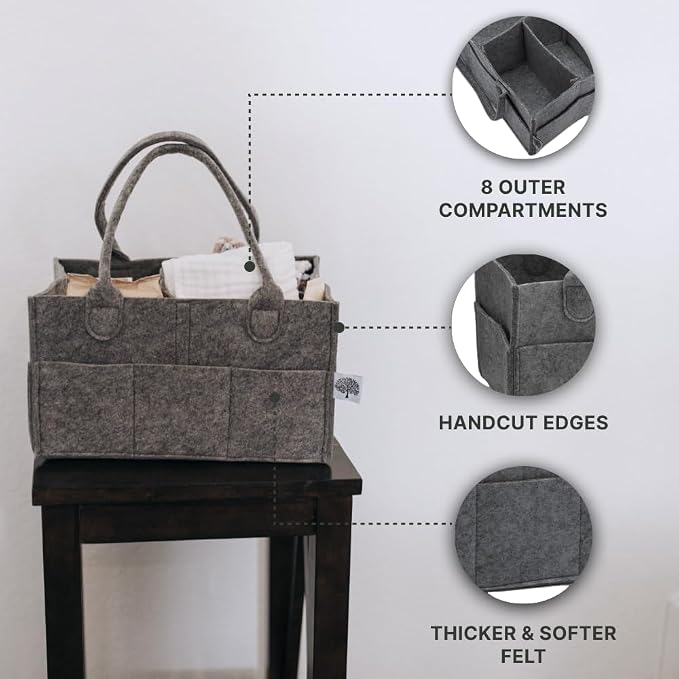 Parker Baby Co. Diaper Caddy - Image 4