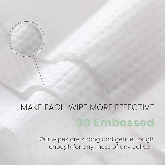 Parasol Clean+Pure Natural Baby Wipes, 99.9% Reverse-Osmosis Water, pH Balanced - Image 7