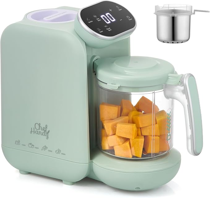 Baby Food Maker, 5 in 1 Baby Food Processor by Chefhandy