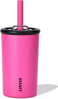 Candy Tumbler, 12 oz Kids Insulated Stainless Steel Water Bottle by LINVIA