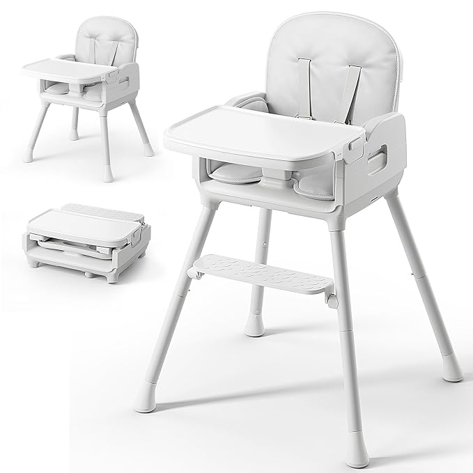 3-in-1 Portable Baby High Chair by ObeeOdee