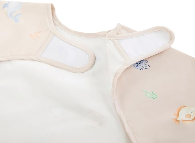Ali+Oli Smock Bibs for Babies, BPA-Free Oeko-Tex Certified, Waterproof Baby - Image 5