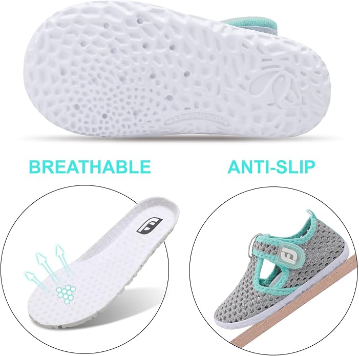 JOINFREE Baby Toddler Water Shoes Boys Girls Sandals Barefoot Kids Breathable - Image 4