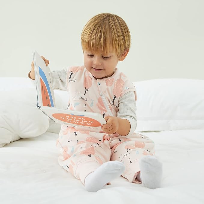 Duomiaomiao 2.5 TOG Toddler Sleep Sack 6-12 Months 100% Cotton Winter Side Open - Image 2