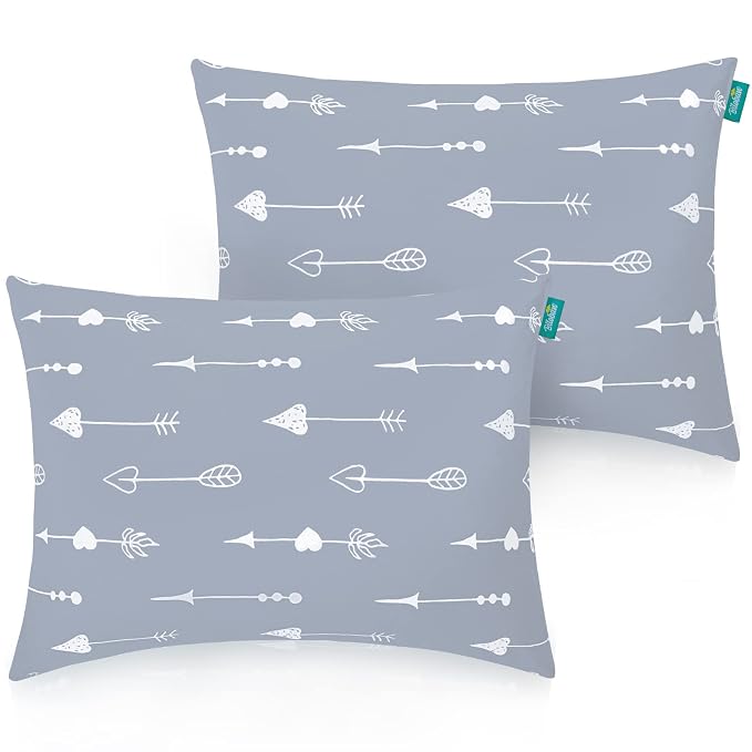 Toddler Pillow for Sleeping, Kid Pillow 14" x 19" for Small Travel Bed - Image 2