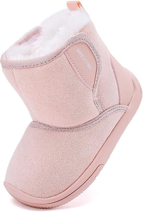 BMCiTYBM Girls Boys Snow Boots Warm Winter Fur Lined Baby Shoes - Image 4