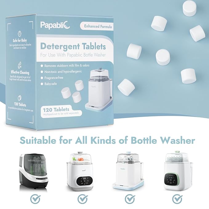 Papablic 120Pcs Official Detergent Soap Tablets - Image 4