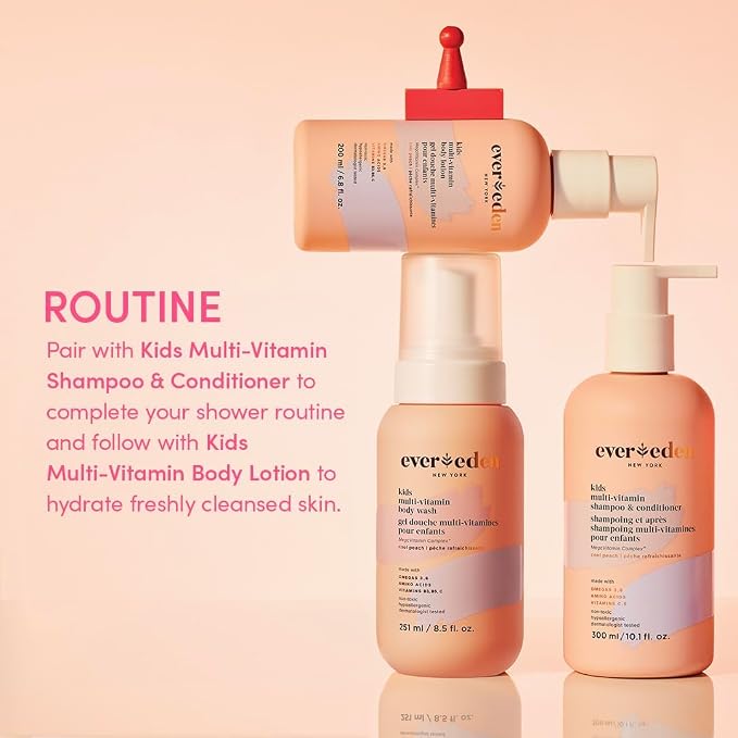Evereden Kids Multi-Vitamin Body Lotion: Gentle & Non-Toxic Moisturizing Kids - Image 9