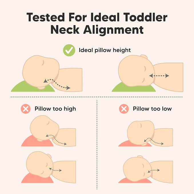 Toddler Pillow with Pillowcase - Image 6