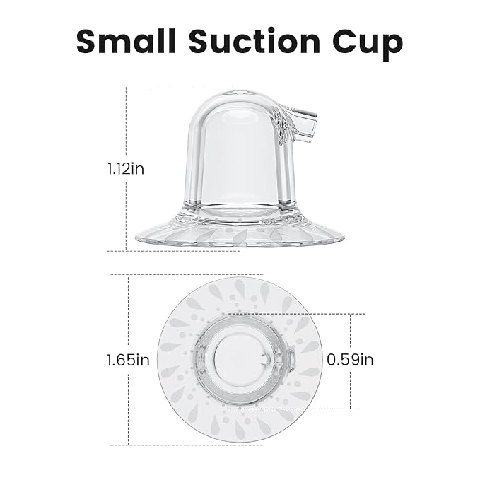 15mm Small Suction Cup for Electric Nipple Corrector - Image 4
