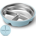 Nuogo 1 Pcs Stainless Steel Baby Suction Plates by Nuogo