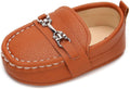 LONSOEN Baby Girls Boys Loafers Prewalker Dress Crib Shoes by LONSOEN
