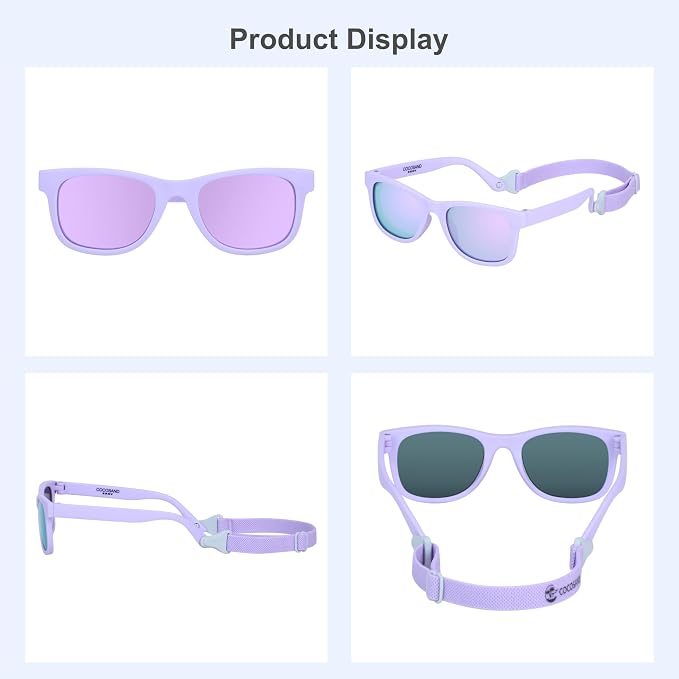 COCOSAND Flexible Baby Sunglasses - Image 6