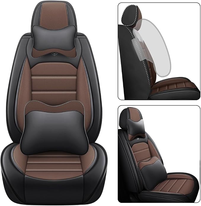 Leather Seat Cover for Ford Edge 2010-2026, Waterproof Soft Seat Covers - Image 2