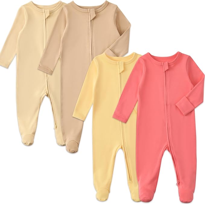 Aablexema Baby Footed Pajamas by Aablexema