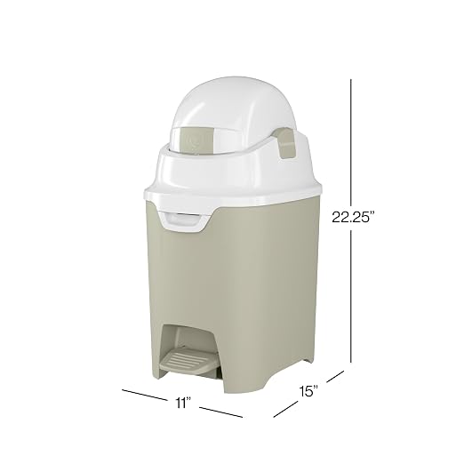 Foundations Mini Hands-Free Diaper Pail - Image 8