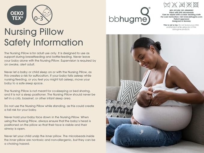 bbhugme Adjustable Nursing Pillow - Image 7