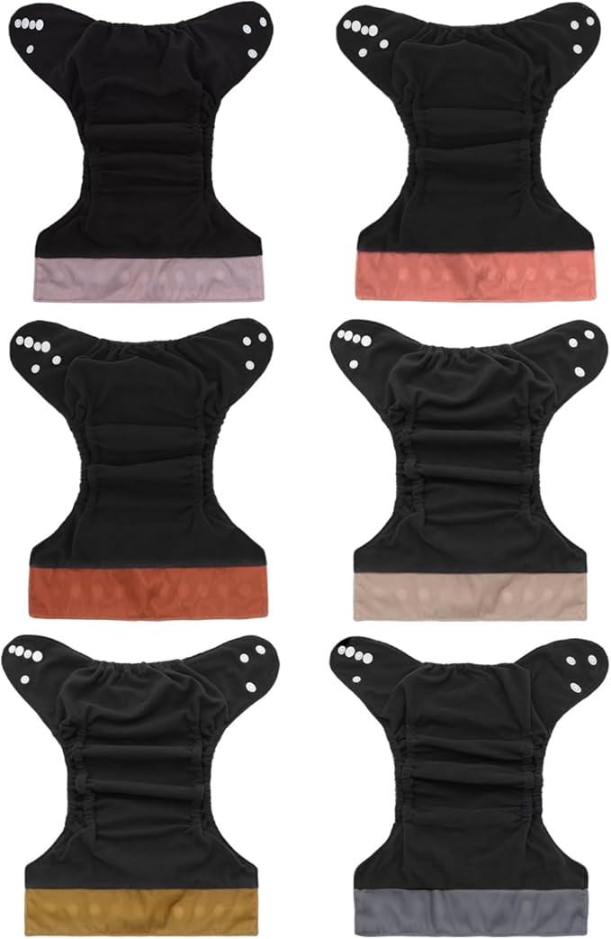 babygoal Reusable Charcoal Cloth Diapers - Image 3
