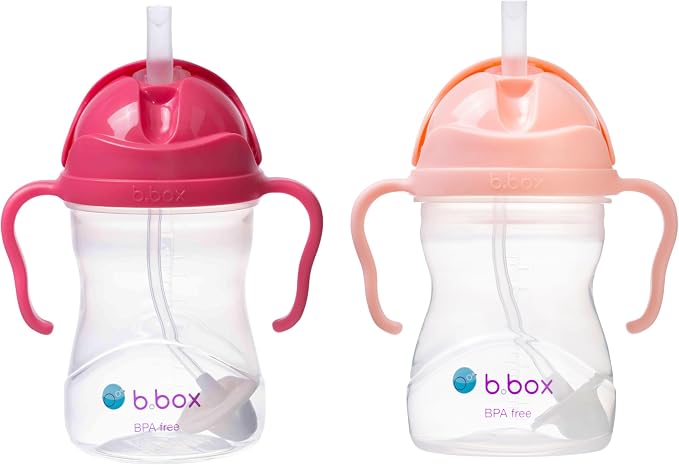 b.box Sippy Cup with Weighted Straw. Leak Proof, Easy Grip. BPA Free & by bbox